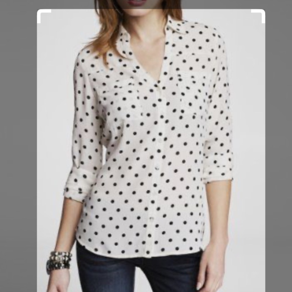 Express Women’s M Portofino Shirt Original Fit